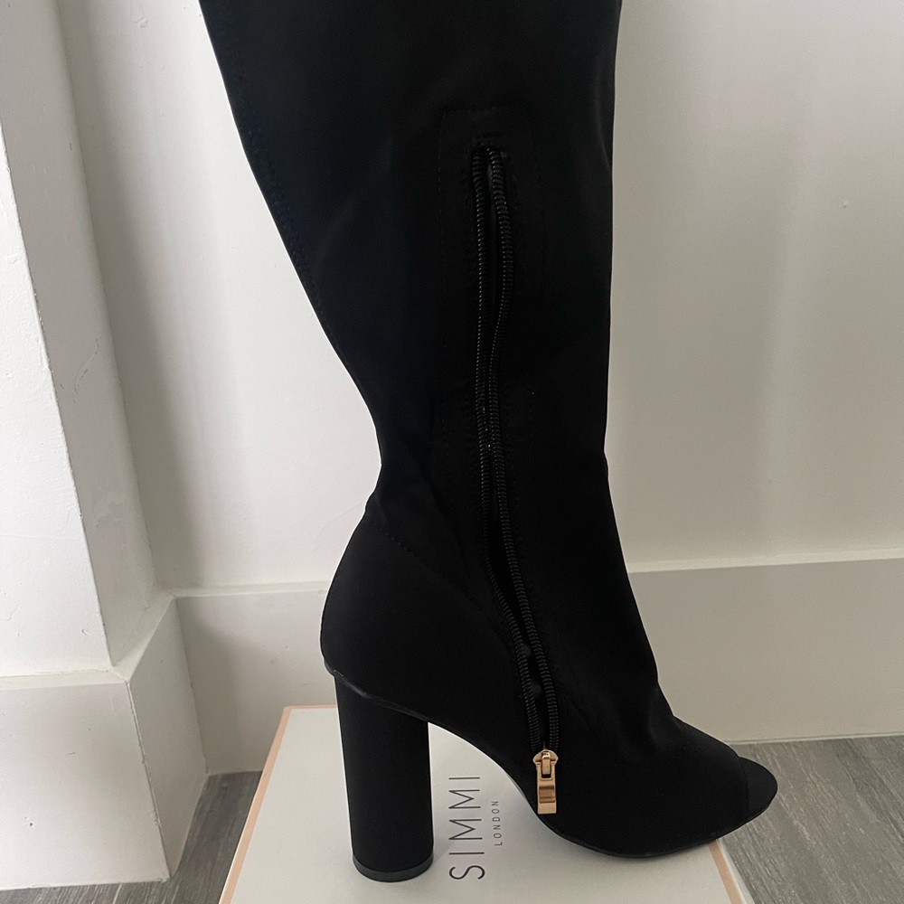 Brand New Knee High Black Boots